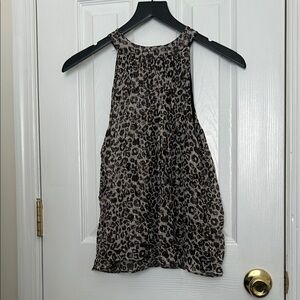 Velvet by Graham & Spencer Leopard Print Tank Top